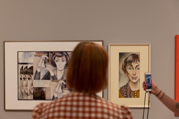Landesgalerie Niederösterreich: #Artstories: Spuren und Masken der Flucht (4.9.2021) Foto: eSeL Foto: eSeL Lorenz Seidler