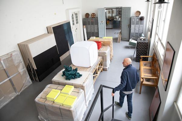Atelierbesuch Jakob Gasteiger  (Albertina, 22.04.-22.08.2021) https://www.albertina.at/ausstellungen/jakob-gasteiger-post-radikale-malerei | Foto: eSeL Foto: eSeL.at - Lorenz Seidler