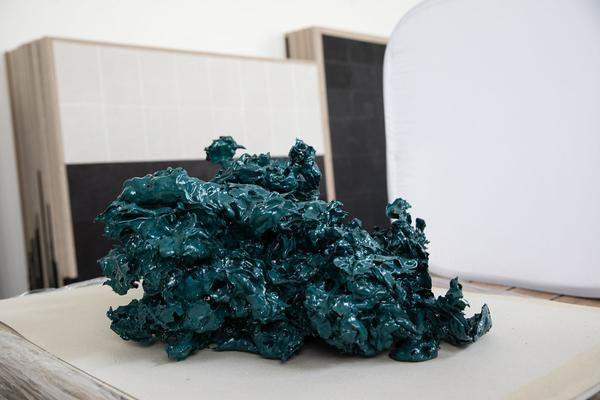 Atelierbesuch Jakob Gasteiger  (Albertina, 22.04.-22.08.2021) https://www.albertina.at/ausstellungen/jakob-gasteiger-post-radikale-malerei | Foto: eSeL Foto: eSeL.at - Lorenz Seidler