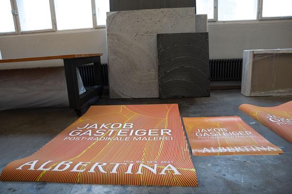 Atelierbesuch Jakob Gasteiger  (Albertina, 22.04.-22.08.2021) https://www.albertina.at/ausstellungen/jakob-gasteiger-post-radikale-malerei | Foto: eSeL Foto: eSeL.at - Lorenz Seidler