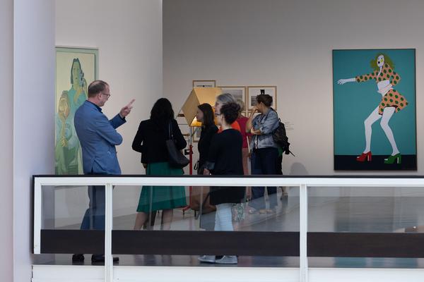 Belvedere 21: Avantgarde und GegenwartDie Sammlung Belvedere von Lassnig bis Knebl (Eröffnung, 14.9.2021) Foto: eSeL Foto: eSeL Lorenz Seidler