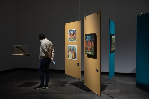 Kunsthalle Wien: Averklub Collective. Manuš heißt Mensch (2.6. - 5.9.2021) https://kunsthallewien.at/ausstellung/averklub-collective-manus-heisst-mensch | Foto: eSeL Foto: eSeL.at - Lorenz Seidler
