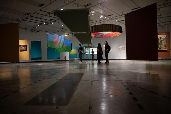 Kunsthalle Wien: Averklub Collective. Manuš heißt Mensch (2.6. - 5.9.2021) https://kunsthallewien.at/ausstellung/averklub-collective-manus-heisst-mensch | Foto: eSeL Foto: eSeL.at - Lorenz Seidler