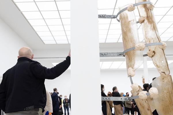 Vienna Art Week / Secession: Eröffnung Nairy Baghramian (19.11.2021) Foto: eSeL.at - Lorenz Seidler Foto: eSeL.at - Lorenz Seidler