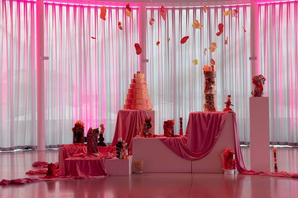 MuseumsQuartier Wien: Cake Art  - Sophia Stolz (17.9.2021) Foto: eSeL.at - Lorenz Seidler Foto: eSeL Lorenz Seidler
