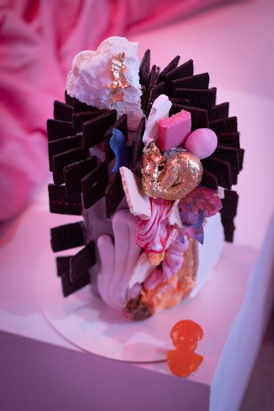 MuseumsQuartier Wien: Cake Art  - Sophia Stolz (17.9.2021) Foto: eSeL.at - Lorenz Seidler Foto: eSeL Lorenz Seidler