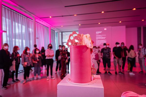 MuseumsQuartier Wien: Cake Art  - Sophia Stolz (17.9.2021) Foto: eSeL.at - Lorenz Seidler Foto: eSeL Lorenz Seidler