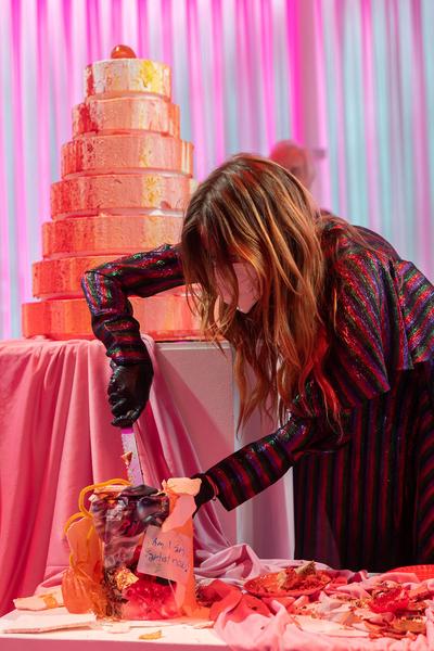 MuseumsQuartier Wien: Cake Art  - Sophia Stolz (17.9.2021) Foto: eSeL.at - Lorenz Seidler Foto: eSeL Lorenz Seidler