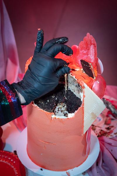 MuseumsQuartier Wien: Cake Art  - Sophia Stolz (17.9.2021) Foto: eSeL.at - Lorenz Seidler Foto: eSeL Lorenz Seidler