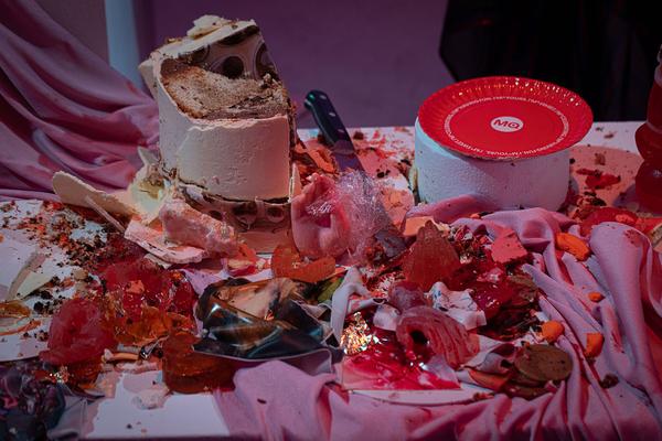 MuseumsQuartier Wien: Cake Art  - Sophia Stolz (17.9.2021) Foto: eSeL.at - Lorenz Seidler Foto: eSeL Lorenz Seidler