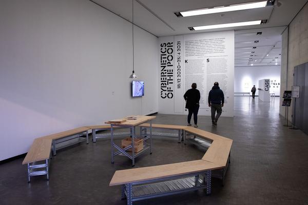 Kunsthalle Wien: Cybernetics of the Poor (9.2. - 25.4.2021) https://esel.at/termin/108203 | Foto: eSeL Foto: eSeL.at - Lorenz Seidler