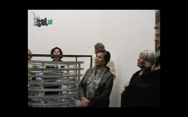 eSeL: Dezentrale Eröffnungsrede. Eröffnung Galerie Barbara Preyer & Austellung Clemens Fürtler (20.9.2007) Screenshots: eSeL Foto: eSeL.at - Lorenz Seidler