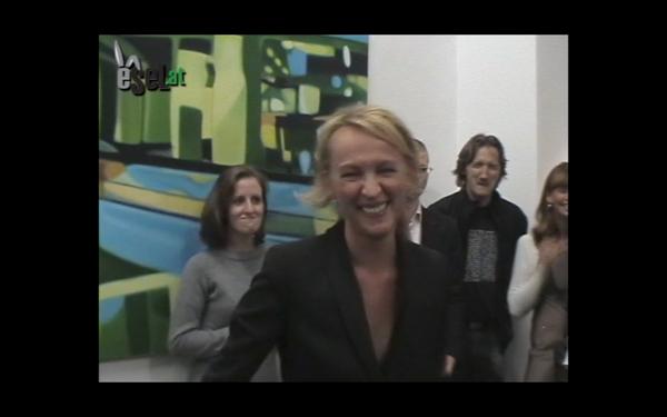 eSeL: Dezentrale Eröffnungsrede. Eröffnung Galerie Barbara Preyer & Austellung Clemens Fürtler (20.9.2007) Screenshots: eSeL Foto: eSeL.at - Lorenz Seidler