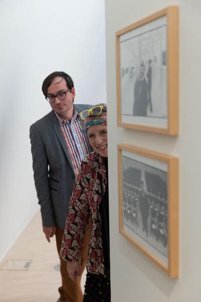 Landesgalerie Niederösterreich: Helmut und Johanna Kandl - Viva Archiva! (6.11.2021 - 20.2.2022) Foto: eSeL.at - Lorenz Seidler Foto: eSeL Lorenz Seidler