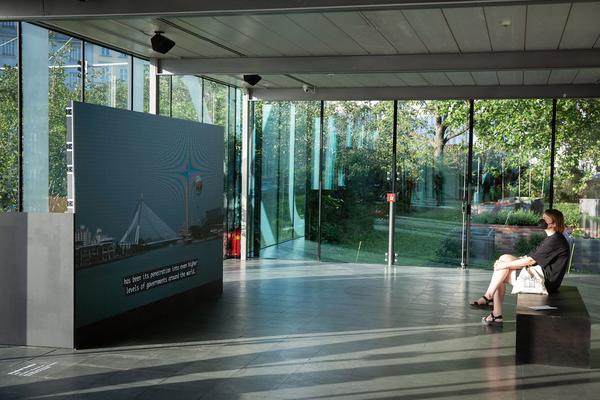 Kunsthalle Wien Karlsplatz: Ho Rui An. The Ends of a Long Boom (Eröffnung, 17.7. - 10.10.2021) Foto: eseL.at - Lorenz Seidler Foto: eSeL.at - Lorenz Seidler