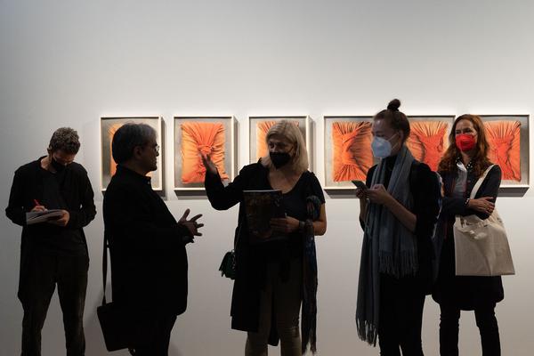 Gemäldegalerie Akademie der Bildenden Künste Wien: Hungry for Time - Raqs Media Collective (09.10.2021 - 30.01.2022, Presseführung) Foto: eSeL.at - Lorenz Seidler Foto: eSeL Lorenz Seidler