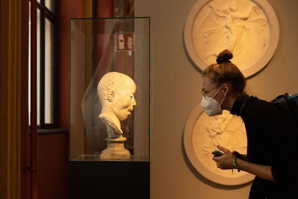 Gemäldegalerie Akademie der Bildenden Künste Wien: Hungry for Time - Raqs Media Collective (09.10.2021 - 30.01.2022, Presseführung) Foto: eSeL.at - Lorenz Seidler Foto: eSeL Lorenz Seidler