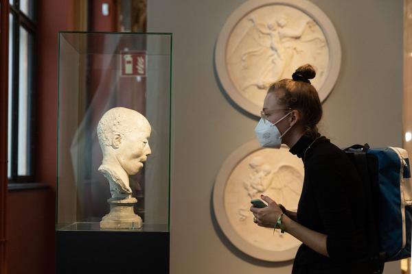 Gemäldegalerie Akademie der Bildenden Künste Wien: Hungry for Time - Raqs Media Collective (09.10.2021 - 30.01.2022, Presseführung) Foto: eSeL.at - Lorenz Seidler Foto: eSeL Lorenz Seidler
