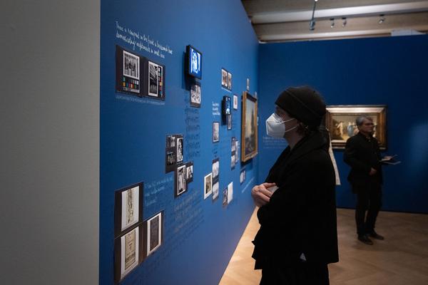 Gemäldegalerie Akademie der Bildenden Künste Wien: Hungry for Time - Raqs Media Collective (09.10.2021 - 30.01.2022, Presseführung) Foto: eSeL.at - Lorenz Seidler Foto: eSeL Lorenz Seidler