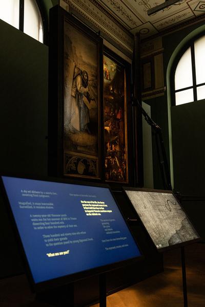 Gemäldegalerie Akademie der Bildenden Künste Wien: Hungry for Time - Raqs Media Collective (09.10.2021 - 30.01.2022, Presseführung) Foto: eSeL.at - Lorenz Seidler Foto: eSeL Lorenz Seidler