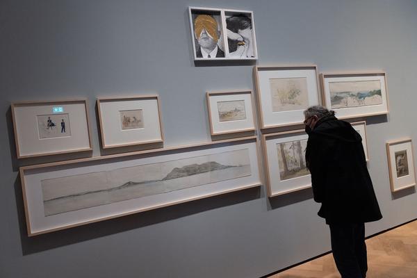 Gemäldegalerie Akademie der Bildenden Künste Wien: Hungry for Time - Raqs Media Collective (09.10.2021 - 30.01.2022, Presseführung) Foto: eSeL.at - Lorenz Seidler Foto: eSeL Lorenz Seidler
