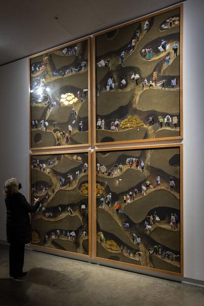 Kunsthalle Wien: Ines Doujak - Geistervölker (1.10.2021 - ) Foto: eSeL.at  - Lorenz Seidler Foto: eSeL Lorenz Seidler