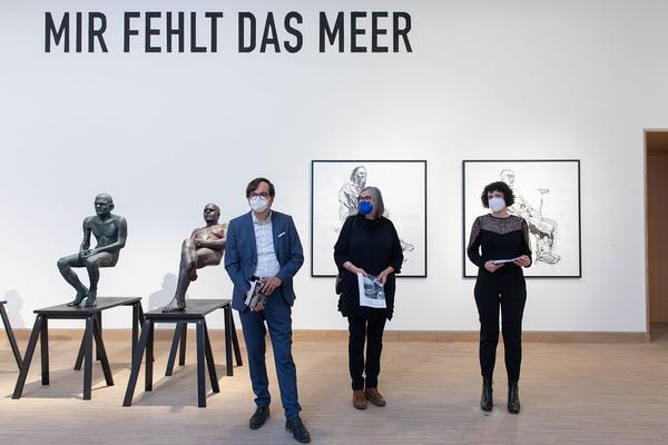 Künstlerhaus: (K)ein Mensch ist eine Insel (1.5. - 8.8.2021, Pressekonferenz) https://www.k-haus.at/besuch/kalender/ausstellung/388/k-ein-mensch-ist-eine-insel.html | Foto: eSeL Foto: eSeL.at - Lorenz Seidler