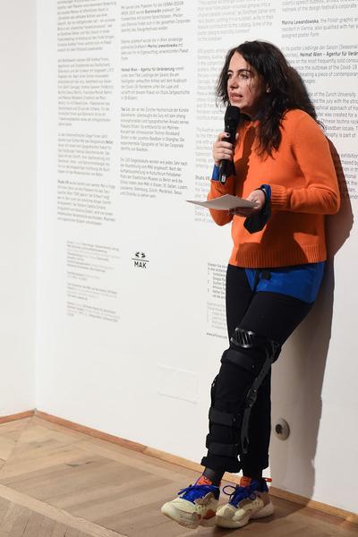 Vienna Art Week / MAK: 100 Beste Plakate (16.11.2021) Foto: eSeL.at - Joanna - Pianka