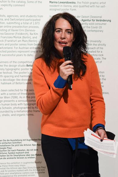 Vienna Art Week / MAK: 100 Beste Plakate (16.11.2021) Foto: eSeL.at - Joanna - Pianka