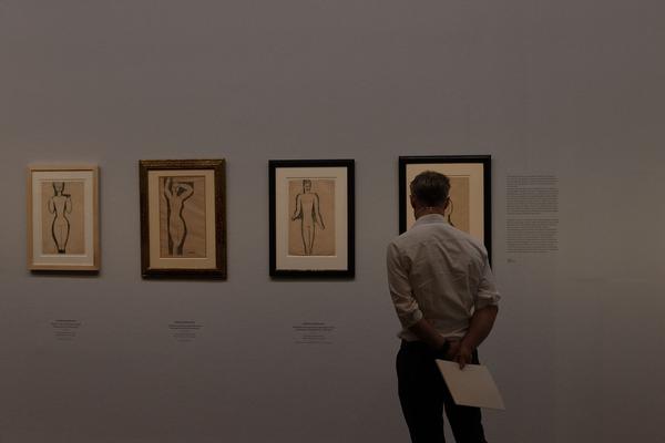 Albertina: Modigliani (17.9.2021 - 9.1.2022) Foto: eSeL.at - Lorenz Seidler Foto: eSeL Lorenz Seidler
