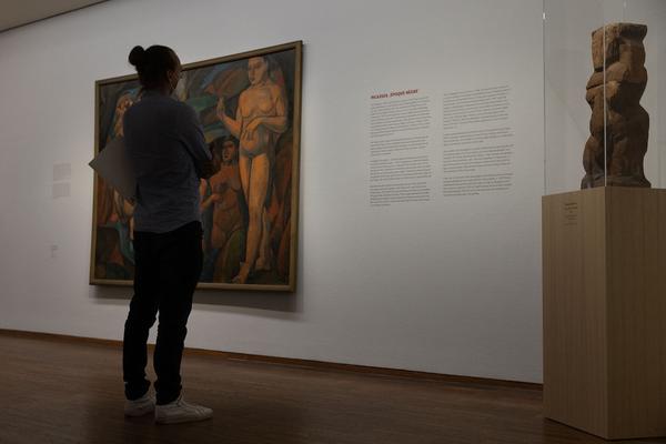 Albertina: Modigliani (17.9.2021 - 9.1.2022) Foto: eSeL.at - Lorenz Seidler Foto: eSeL Lorenz Seidler