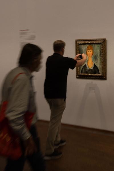 Albertina: Modigliani (17.9.2021 - 9.1.2022) Foto: eSeL.at - Lorenz Seidler Foto: eSeL Lorenz Seidler