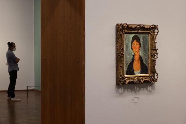 Albertina: Modigliani (17.9.2021 - 9.1.2022) Foto: eSeL.at - Lorenz Seidler Foto: eSeL Lorenz Seidler