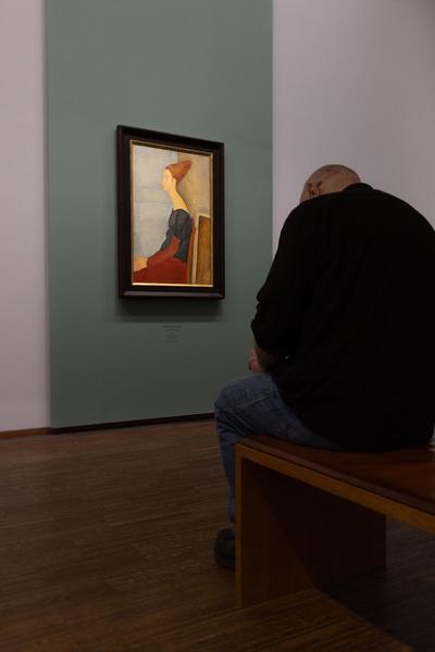 Albertina: Modigliani (17.9.2021 - 9.1.2022) Foto: eSeL.at - Lorenz Seidler Foto: eSeL Lorenz Seidler
