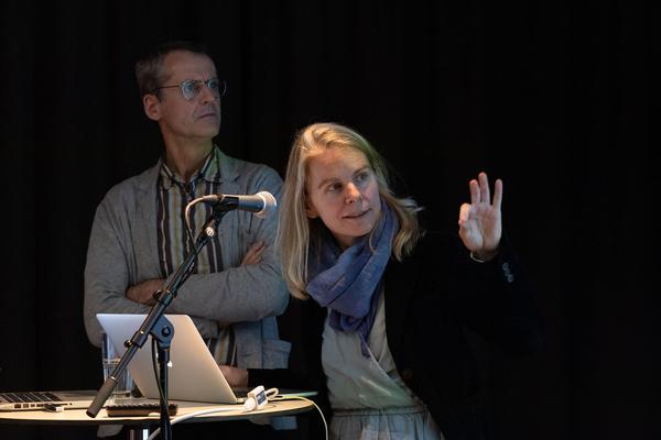 Novembertalks: Studio Vlay Streerurwitz - Lina Streeruwitz & Bernd Vlay (9.11.2021) Foto: eSeL.at - Lorenz Seidler Foto: eSeL Lorenz Seidler