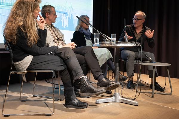 Novembertalks: Studio Vlay Streerurwitz - Lina Streeruwitz & Bernd Vlay (9.11.2021) Foto: eSeL.at - Lorenz Seidler Foto: eSeL Lorenz Seidler