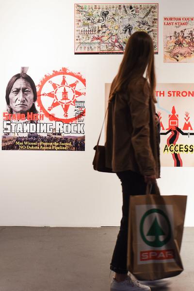 MuseumsQuartier Wien / frei_raum Q21 exhibition space: Overground Resistance (25.8.2021, Eröffnung) Foto: eSeL.at  - Joanna Pianka Foto: eSeL.at - Joanna Pianka