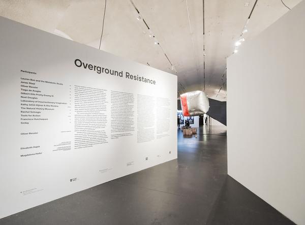 MuseumsQuartier Wien / frei_raum Q21 exhibition space: Overground Resistance (25.8.2021, Eröffnung) Foto: eSeL.at  - Joanna Pianka Foto: eSeL.at - Joanna Pianka