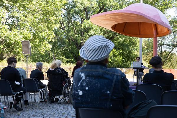 Public Program: Queering the Belvedere. >Anti Stigma< Crip Convention (13.6.2021) Foto: eSeL Foto: eSeL.at - Lorenz Seidler