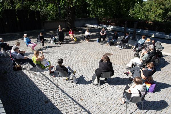 Public Program: Queering the Belvedere. >Anti Stigma< Crip Convention (13.6.2021) Foto: eSeL Foto: eSeL.at - Lorenz Seidler
