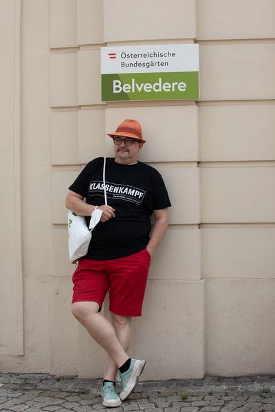 Queering the Belvedere. Queer History Tour. Stadtspaziergang mit Andreas Brunner (12.6.2021) Foto: eSeL Foto: eSeL.at - Lorenz Seidler