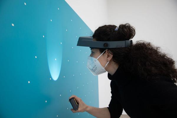 Secession: Return to Vienna: The Paintings of Tess Jaray (18.2. - 18.4.2021) https://esel.at/termin/108212 | Foto: eSeL Foto: eSeL.at - Lorenz Seidler