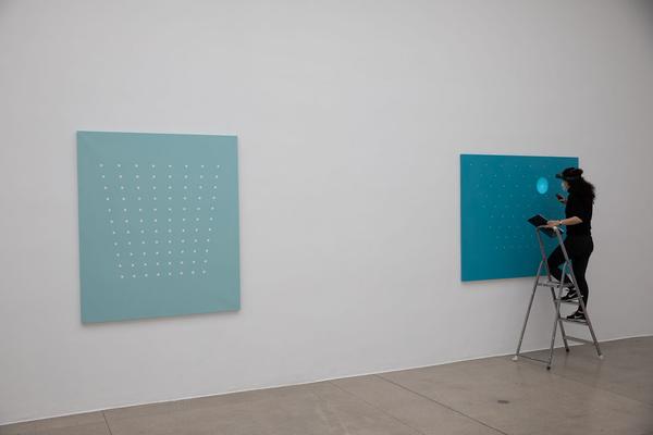 Secession: Return to Vienna: The Paintings of Tess Jaray (18.2. - 18.4.2021) https://esel.at/termin/108212 | Foto: eSeL Foto: eSeL.at - Lorenz Seidler