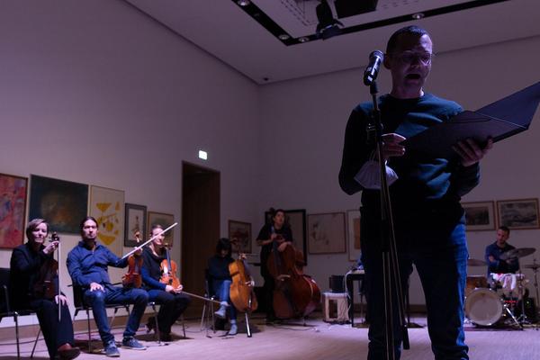 Vienna Art Week / Künstlerhaus: ROTOR  - Vienna Improvisers Orchestra (19.11.2021) Foto: eSeL.at - Lorenz Seidler Foto: eSeL.at - Lorenz Seidler
