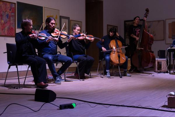 Vienna Art Week / Künstlerhaus: ROTOR  - Vienna Improvisers Orchestra (19.11.2021) Foto: eSeL.at - Lorenz Seidler Foto: eSeL.at - Lorenz Seidler