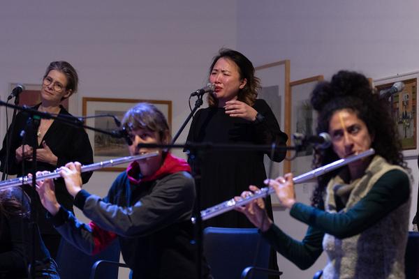 Vienna Art Week / Künstlerhaus: ROTOR  - Vienna Improvisers Orchestra (19.11.2021) Foto: eSeL.at - Lorenz Seidler Foto: eSeL.at - Lorenz Seidler