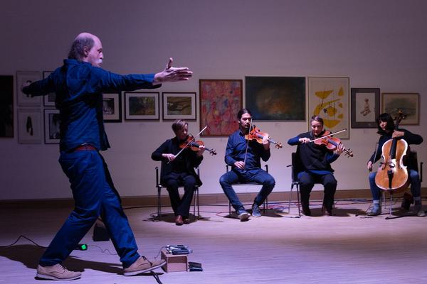 Vienna Art Week / Künstlerhaus: ROTOR  - Vienna Improvisers Orchestra (19.11.2021) Foto: eSeL.at - Lorenz Seidler Foto: eSeL.at - Lorenz Seidler