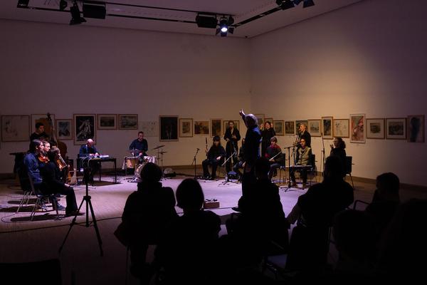 Vienna Art Week / Künstlerhaus: ROTOR  - Vienna Improvisers Orchestra (19.11.2021) Foto: eSeL.at - Lorenz Seidler Foto: eSeL.at - Lorenz Seidler