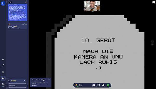 akbild: Rundgang - Or Something Like That (Preview, 29.1. - 31.2021) https://esel.at/termin/108040 | Foto: eSeL