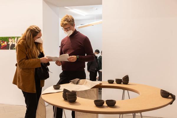Exhibit Eschenbachgasse: The Poiesis of Composting (09.10.2021 - 12.02.2022) Foto: eSeL.at - Lorenz Seidler Foto: eSeL Lorenz Seidler